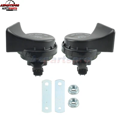 1 Set Car Horn for Kia Amanti Borrego Cadenza Forte Forte5 Niro Optima Low High - Image 1 of 4