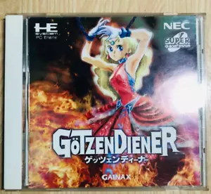 GOTZEN DIENER Gotzendiener PC Engine PCE HuCard HECD4014 CD-ROM Retro Game Japan - Picture 1 of 7