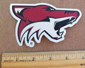 Pegatina con el logotipo de Phoenix/Arizona Coyotes NHL Hockey (4.5" x 2.75") - Imagen 1 de 1