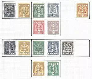 Estampillas francesas de Túnez 1888 YV DEBIDO 1-8 MLH MUY BUENO VALOR GATO $600 - Imagen 1 de 1