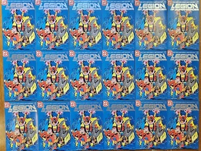 Huge Vtg Lot Of 54 LEGION OF SUPER-HEROES 1-3 1 2 3 Comic Books DC 1984 VF/NRMT - Image 1 of 4
