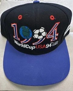 World Cup Team USA 1994 Vintage Twins Enterprise Adjustable Snapback Cap Unworn - Picture 1 of 20
