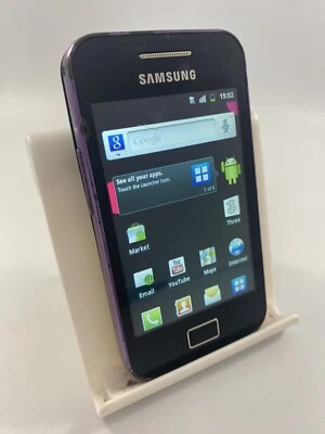 Samsung Galaxy Ace S5830 Black 3 Network 158MB 3.5" Android Smartphone Cracked - Image 1 of 4