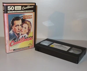 VHS Video Kassette ~ Casablanca ( Humphrey Bogart Ingrid Bergman) Kult - Bild 1 von 1
