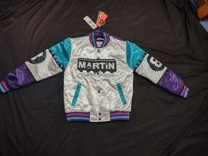 Headgear Classics Martin Lawrence 8 Ball Satin Bomber Jacket Youth Med NWT Retro - Picture 1 of 21