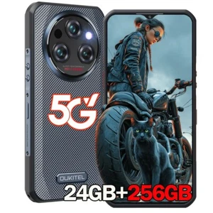 OUKITEL WP35 Outdoor Smartphone 24GB+256GB/2TB Android 14 5G Handy NFC/GPS/IP68 - Zdjęcie 1 z 18