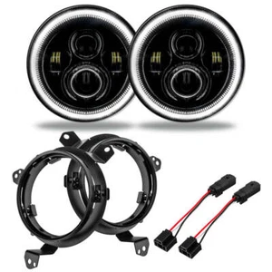 Oracle Lighting For Jeep Wrangler 7 High Powered LED Headlights (5769J-001) - Picture 1 of 12