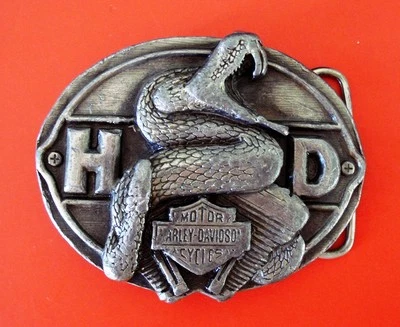Harley-Davidson Motorcycles 1990 hebilla de cinturón Foto 1 de 4
