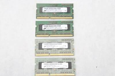 4x 2GB (8gb) Micron DDR3 PC3-8500S Sodimm Memory RAM - MT8JSF25664HZ-1G1D1 R21 - Image 1 of 4
