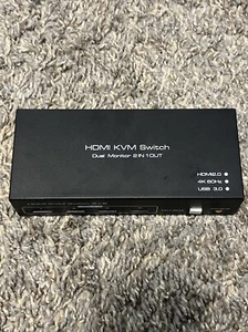 HDMI KVM Switch Dual Monitor KVM Switch - Picture 1 of 3