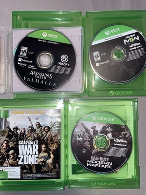 Xbox One LOT of 3 Assassin’s Creed, Call Of Duty Modern Warfare I & II, Tested - Image 1 of 4