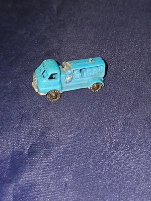 Винтажный синий миниатюрный пластиковый компрессор для грузовика Bedford 1960-х годов - Изображение 1 из 4
