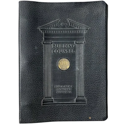 Cuaderno de 3 anillas Wilson Jones de colección Lumber Building Counsel hoja suelta Foto 1 de 4