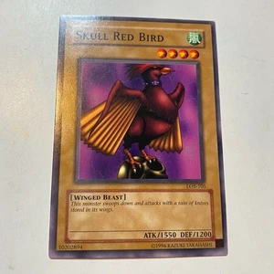 JUEGO DE CARTAS COLECCIONABLES CRÁNEO PÁJARO ROJO LEYENDA DE OJOS AZULES DRAGÓN BLANCO YU-GI-OH - Imagen 1 de 1