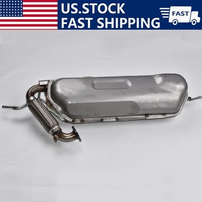 Rear Exhaust Muffler w/ Gaskets For 2008 - 2015 Mercedes Smart Fortwo 1.0L — 第 1/4 张图片