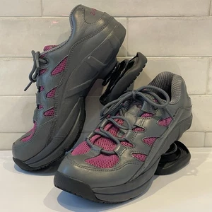 Z-Coil Freedom Classic Damen Sneaker Spiralfederabsatz grau/fuchsia Größe 6 - Bild 1 von 7