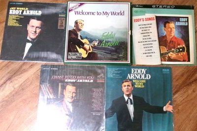 Lot EDDY ARNOLD-LP/8 Album Box Set/Welcome to My World/My World/I Want to Go - Image 1 of 4