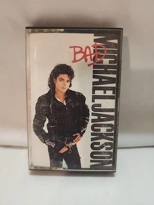Michael Jackson Bad Cassette Tape, Sep 1987, Epic, Vintage - Image 1 of 4