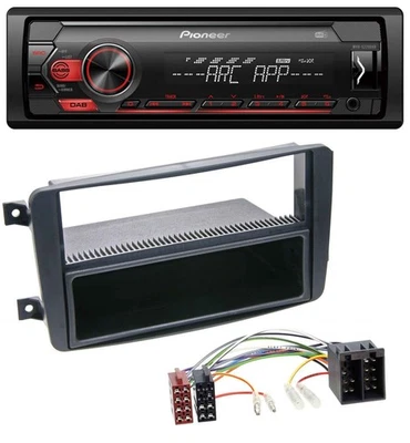 Pioneer DAB 1DIN MP3 AUX USB Autoradio für Mercedes C-Klasse W203 CLK W209 Vito - Bild 1 von 4