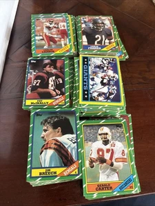 Lote de fútbol americano Topps 1986 (300) Commons con dupes - Imagen 1 de 6