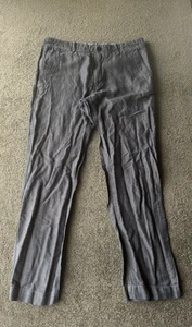 Pantalone chino Banana Republic uomo modello 33x32 vestibilità standard misto lino cotone - Foto 1 di 14