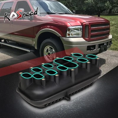 Colector de admisión inferior estilo OE 615-279 para 00-04 Ford F250-F550 Super Duty 6,8 L Foto 1 de 4