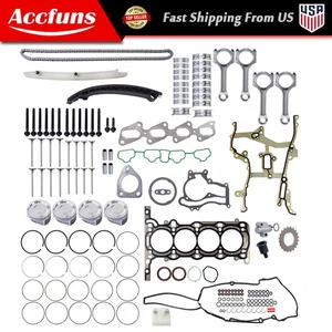 Engine Pistons Overhaul Rebuild Kit Con Rods For Chevrolet Cruze Limited 2016 - Bild 1 von 12