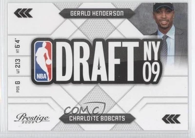 2009-10 Panini Prestige NBA Draft Class Gerald Henderson #12 Rookie RC - Image 1 of 2