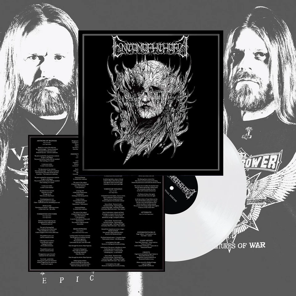 ENTOMOPHTHORA - instinctual disease LP white - Bild 1 von 1