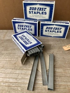 Duo Fast 3008-D 4 Box 20000 Piece 1/4" Staples Paper Tacking Padding Tacker New - Picture 1 of 6