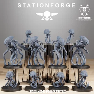 Xenarid Synaptrus (11) - StationForge -  Tabletop Schwarm Rotte Alien Proxy - Bild 1 von 8