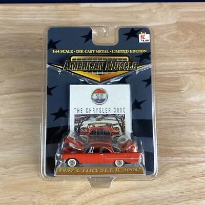 ERTL American Muscle Red 1957 Chrysler 300C 1:64 Scale - Image 1 of 4
