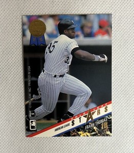 1993 Leaf Frank Thomas - Mark Grace  #12 Gold Stars Baseball Card White Sox Cubs