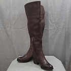 Vince Camuto Bolina Leather Dark Brown Over The Knee Riding Boots Women's 6.5