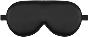 Alaska Bear Luxury Mulberry Silk Sleep Mask for Unisex Comfort (Black) - Picture 1 of 1
