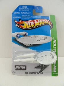 2013 Hot Wheels Imagination #60 U.S.S. Enterprise NCC-1701 - Picture 1 of 6
