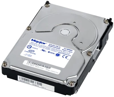 Disk Maxtor Atalas 10K IV 8B036J0 36GB 10000U/Min 8MB SCSI U320 3.5 " Pollici - Immagine 1 di 3