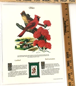 Ohio Commemorative Mint-Stamp Postal Commemorative Society Collectable. - Picture 1 of 1