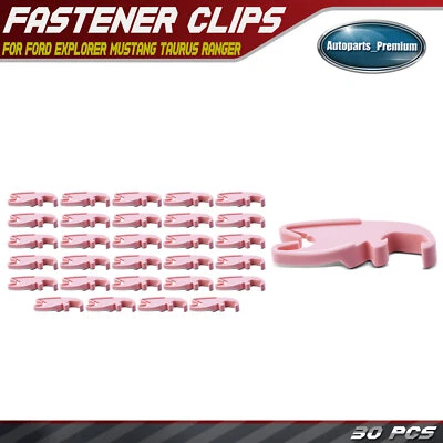 Retenedor de 30 piezas de clips de trinquete de cerradura de puerta de nailon para mano derecha para Ford Lincoln Mercury Foto 1 de 4