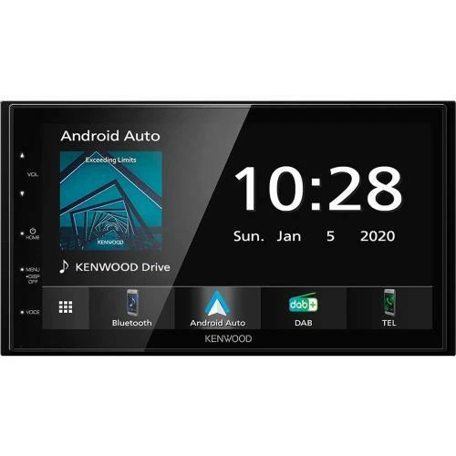 Kenwood Autoradio Bluetooth 2 DIN Mp3 USB compatibile Apple Dmx-5020dabs