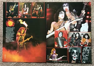 More details for kiss ~ 1984 2-page uk magazine photo feature