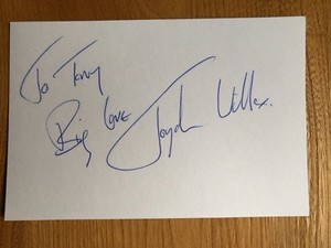 Toyah Willcox actress and singer 6x4 signed autographed card