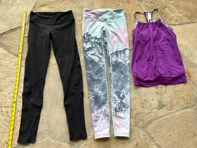 Ivivva Lote de 3 Leggings Sin Mangas Talla 10 Hechos con Amor de Claire Foto 1 de 4