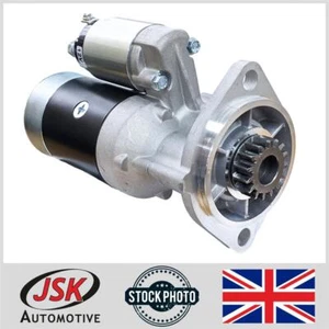 Starter Motor for Yanmar Excavators 4TNE88-QTB 4TN82 4TN78 Replaces 129400-77012 - Picture 1 of 3