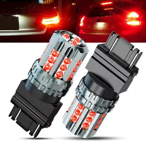 3157 3047 Red LED Tail Brake Light Bulb For Chevrolet Silverado 1500 2000-2013 - Picture 1 of 12