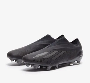 Size 8.5 Adidas X Speedportal +FG Soccer Cleats Triple Core Black GV9502 - Picture 1 of 6