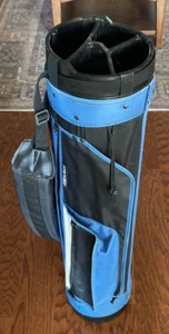 Pro Classic Cart/Carry Golf Bag⛳4-Way Divider Carry Handle & Strap 2-Zip Pockets - Picture 1 of 6