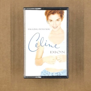 CELINE DION Cassette Tape 90s FALLING INTO YOU BECAUSE YOU LOVED ME - Picture 1 of 5