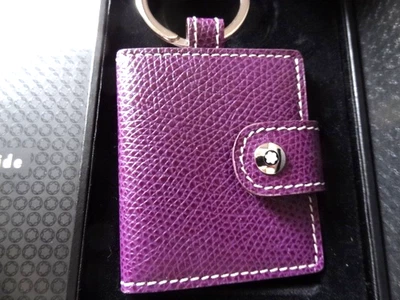 MONTBLANC jewellery keyring Photo Frame Violet 8468 keychain unused - Image 1 of 4