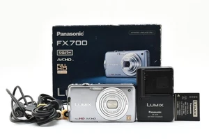 【Fast NEUWERTIG】Panasonic Lumix DMC-FX700 14.0MP Digitalkamera Silber Nur Japanisch - Bild 1 von 12